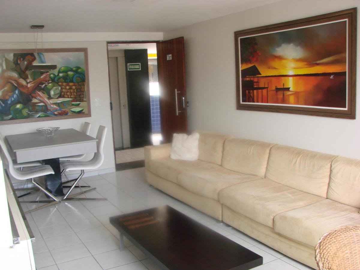 Апартаменты Apartamento Em Predio Beira Mar Жуан-Песоа Экстерьер фото